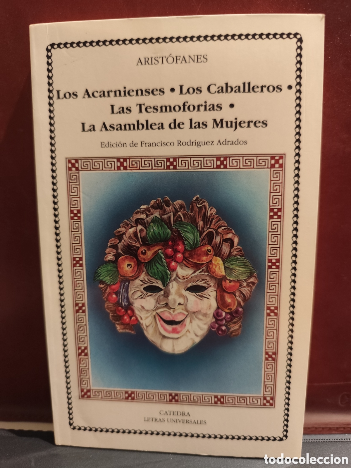 Libros de segunda mano: Aristofanes.blos acarnienses. Los caballeros. Las Tesmoforias. La asamblea de las mujeres.