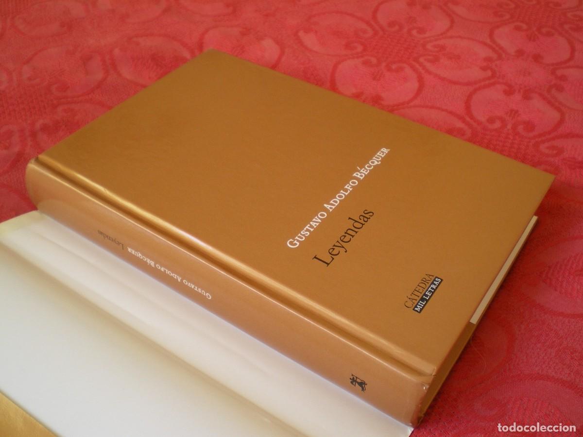 Libros de segunda mano: LEYENDAS. GUSTAVO ADOLFO B&Eacute;CQUER. MIL LETRAS C&Aacute;TEDRA. - Foto 4