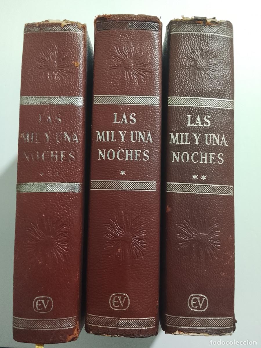 Libros de segunda mano: An&oacute;nimo: Las mil y una noches (3 vols.) (Editorial Vergara. 1969)