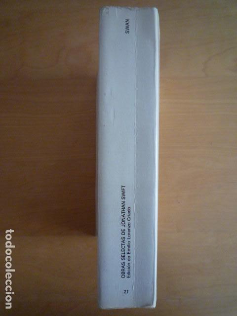 Libros: Jonathan Swift - Obras selectas - Swan, 1988 - Foto 2