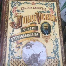 Libros: JULIO VERNE EDICIÓN ESPECIAL CINCO SEMANAS EN GLOBO TAPA DURA. Lote 172176942