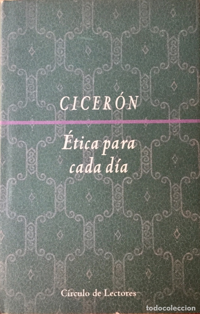 Libros: &Eacute;tica para ada d&iacute;a. &ldquo;Cicer&oacute;n&rdquo; NUEVO REF: AX354 - Foto 1