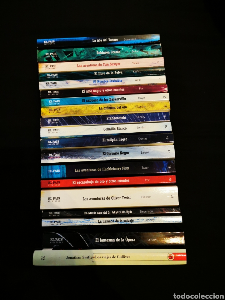 Libros: Cl&aacute;sicos aventuras, el pais - Foto 1