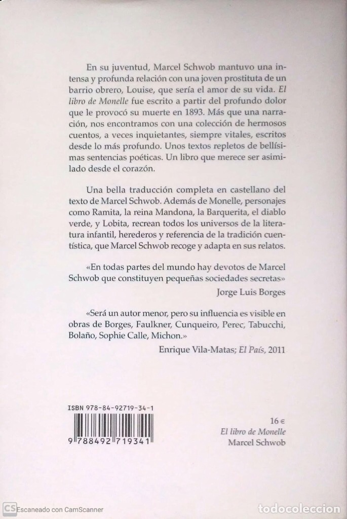 Libros: El libro de Monelle. Marcel Schwob. Demipage. 2012. - Foto 2