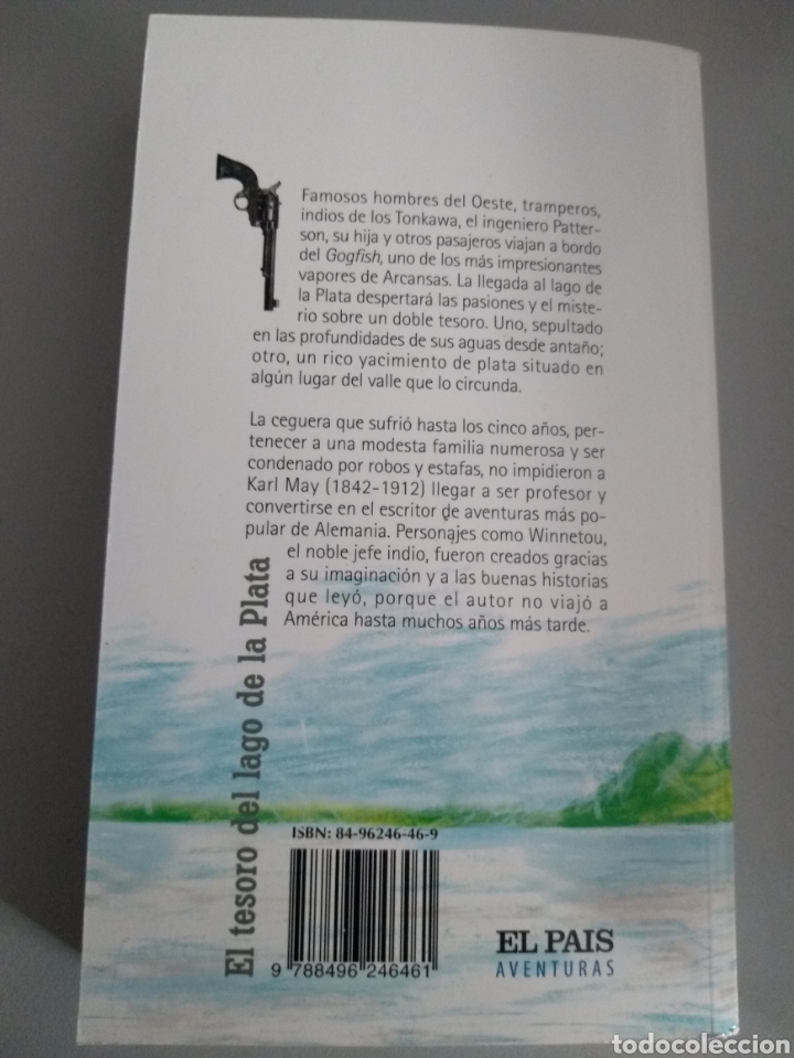 Libros: El tesoro del lago de la Plata. Karl May - Foto 2