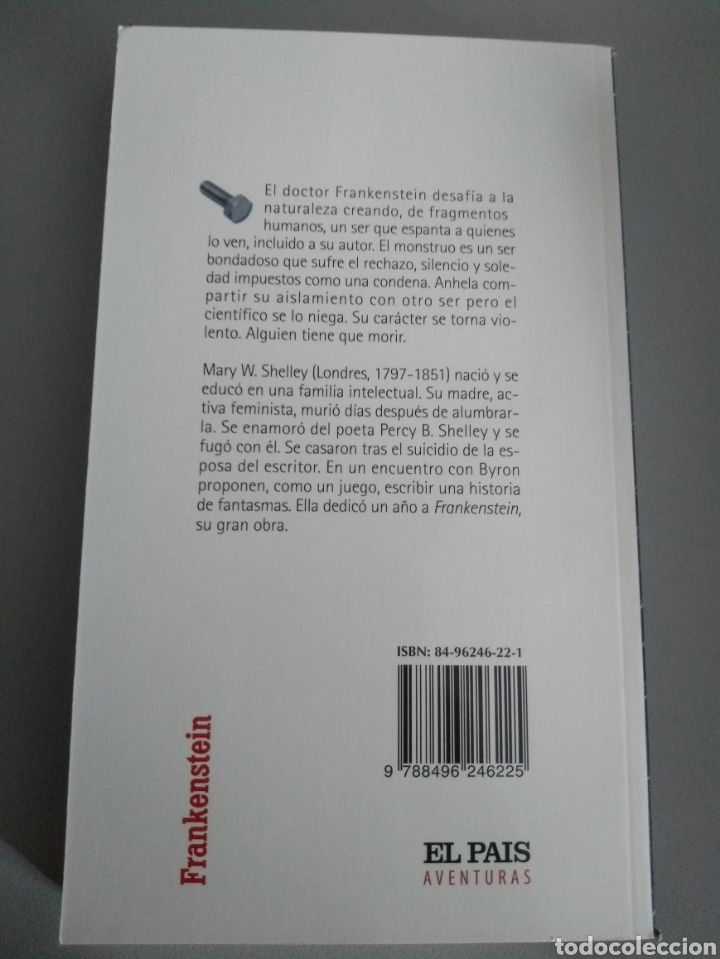 Libros: Frankenstein. Mary Shelley - Foto 2