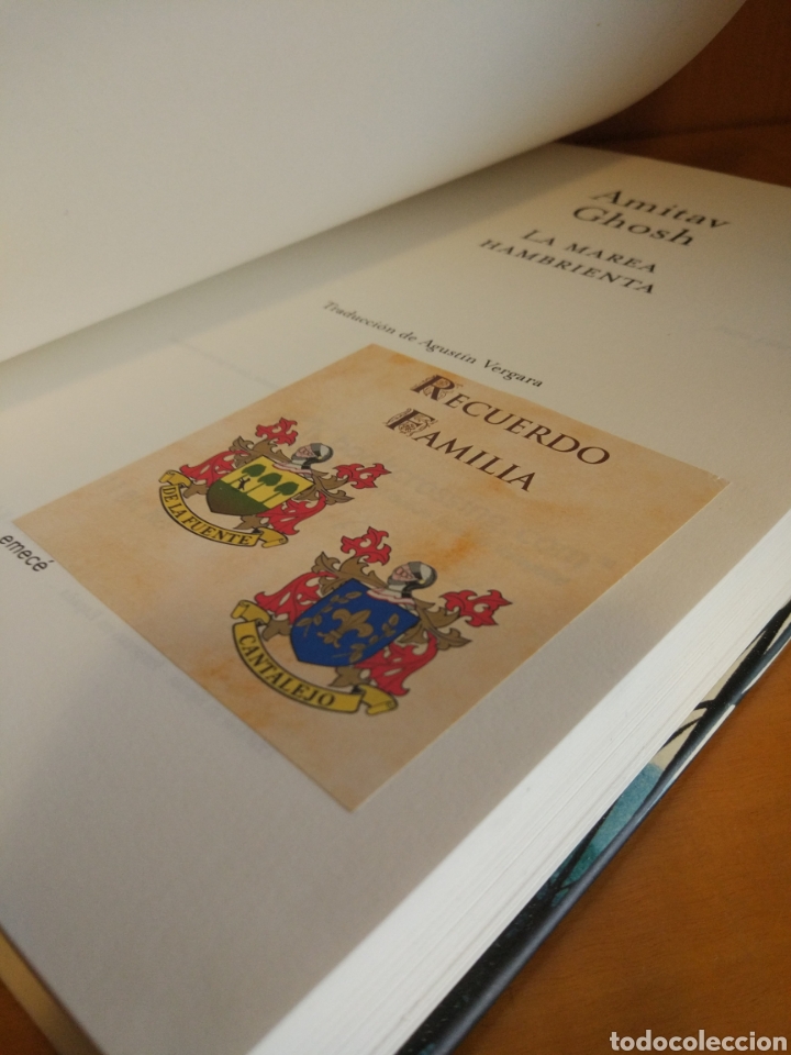 Libros: La Marea Hambrienta. Amitav Ghosh. Emec&eacute;. - Foto 4