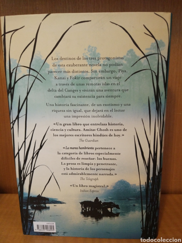 Libros: La Marea Hambrienta. Amitav Ghosh. Emec&eacute;. - Foto 2