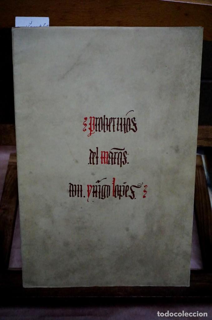 Libros: marques de santillana.proverbios.facsimil - Foto 1