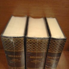 Libros: HERMAN MELVILLE - OBRAS COMPLETAS EN 3 TOMOS - NUEVOS PRECINTADOS - RBA 2005. Lote 258815280