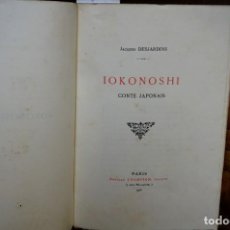 Libros: DESJARDINS JACQUES IOKONOSHI.CONTE JAPONAIS.