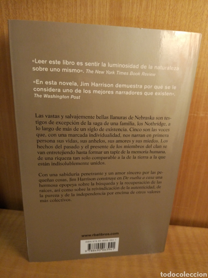 Libros: Jim Harrison. De vuelta a casa - Foto 2