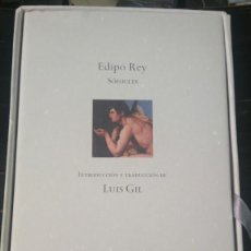 Libros: EDIPO REY Y ANTÍGONA (DOS LIBROS EN CAJA-ESTUCHE) - RANDOM HOUSE MONDADORI 2005. Lote 272451008