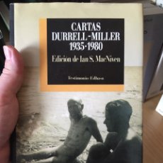Libros: CARTAS LAWRENCE DURRELL-HENRY MILLER. Lote 291220518
