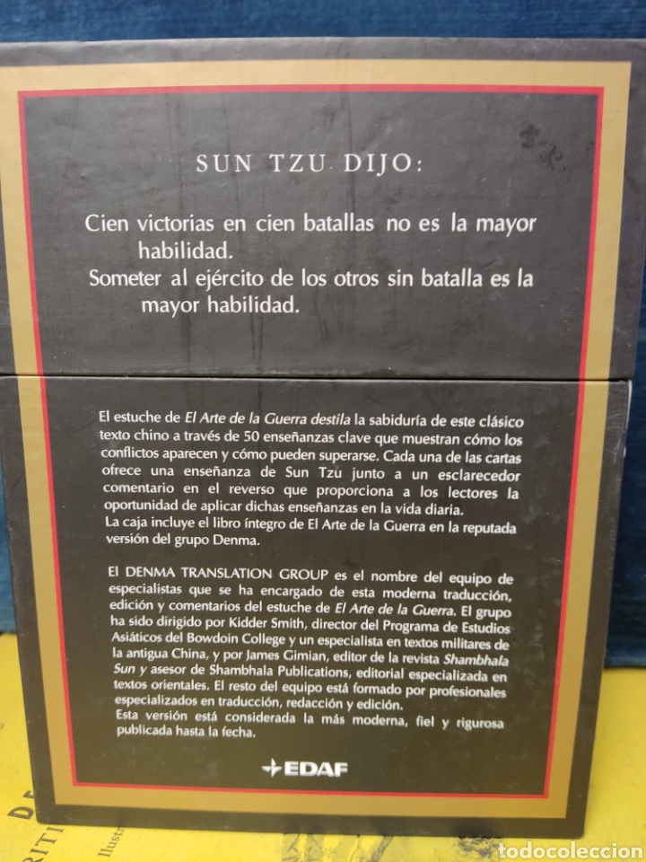 Libros: EL ARTE DE LA GUERRA LIBRO Y CARTAS - Foto 4