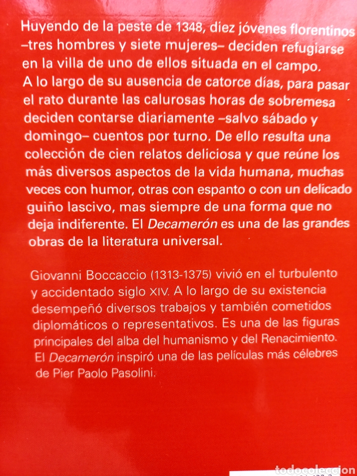 Libros: Decameron. Bocaccio - Foto 2