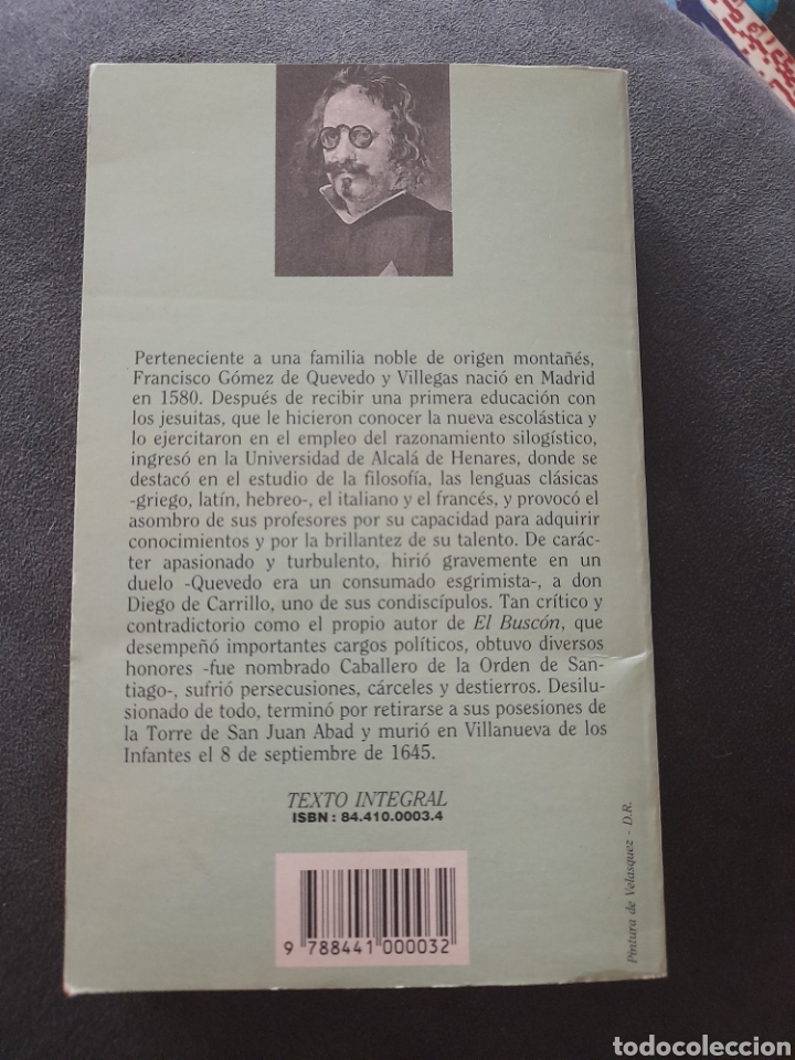 Libros: El Busc&oacute;n. Francisco de Quevedo - Foto 2