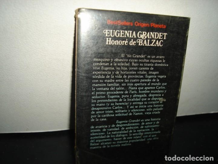 Libros: 7- EUGENIA GRANDET - HONOR&Eacute; DE BALZAC - Foto 3