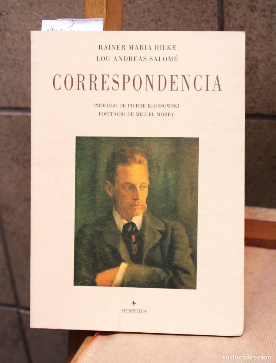 Libros: rilke/andreas salome. Correspondencia - Foto 1