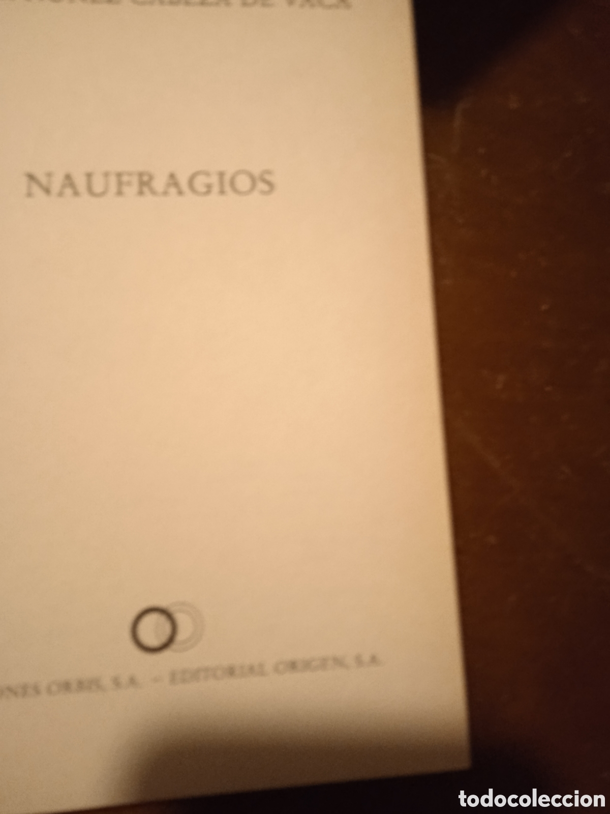 Libros: Naufragios - Foto 2
