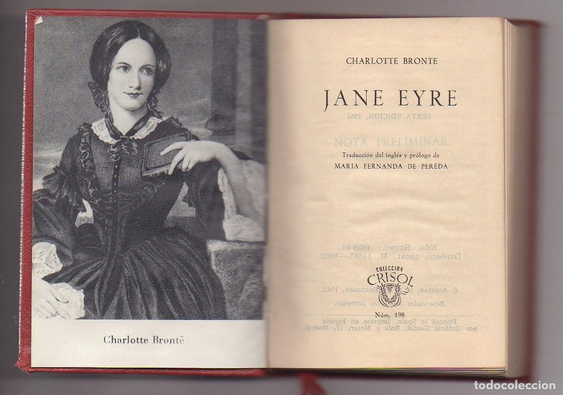 Libros: Libro Crisol numero 198 Jane Eyre Charlette Bronte - Foto 2