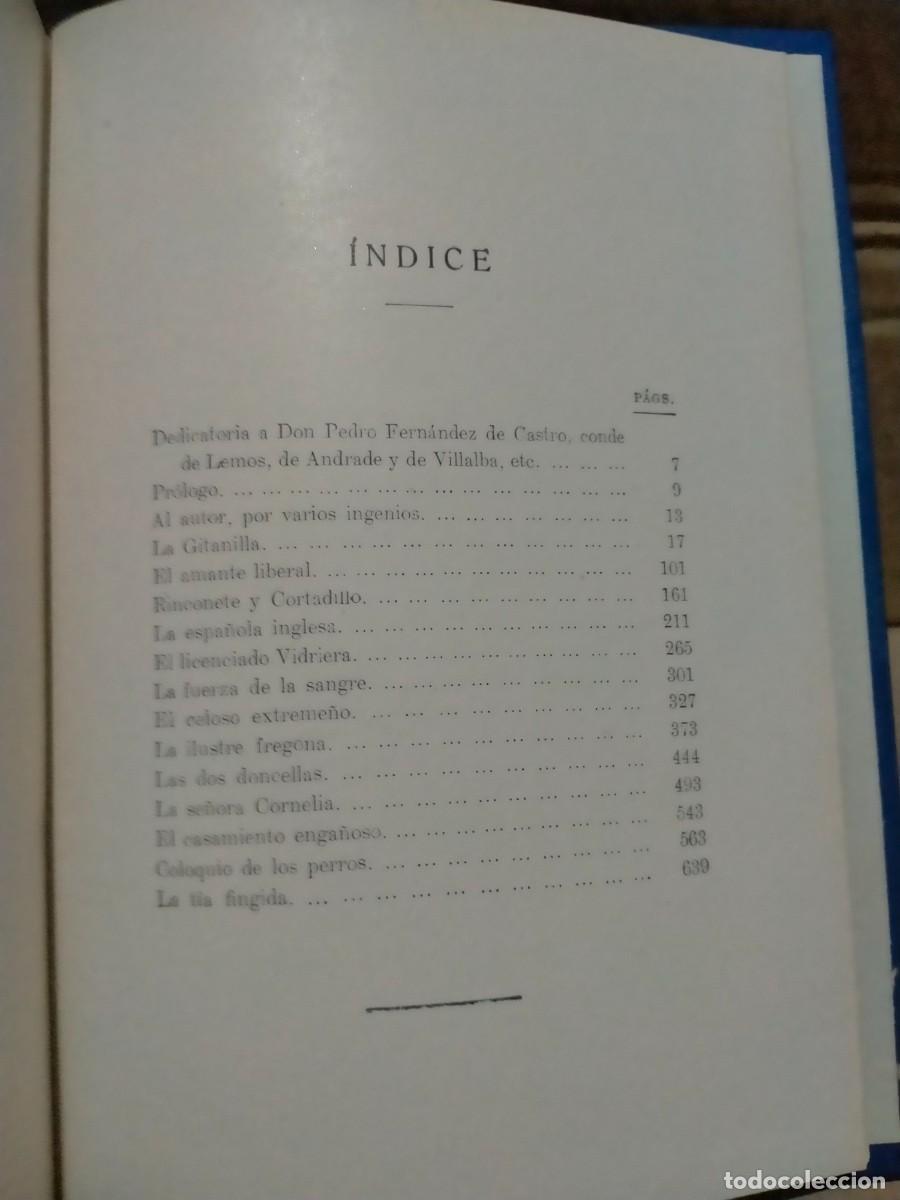 Libros: CERVANTES. NOVELAS EJEMPLARES .RAM&Oacute;N SOPENA - Foto 3