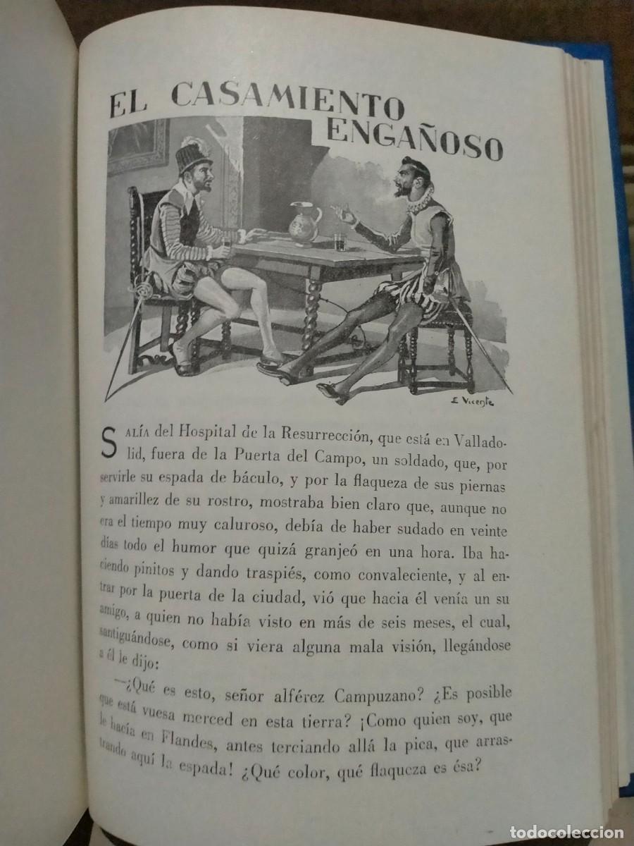 Libros: CERVANTES. NOVELAS EJEMPLARES .RAM&Oacute;N SOPENA - Foto 4