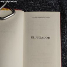 Libros: EL JUGADOR. / FEDOR DOSTOIEVSKI -ED. SALVAT - TAPA DURA. Lote 402483624