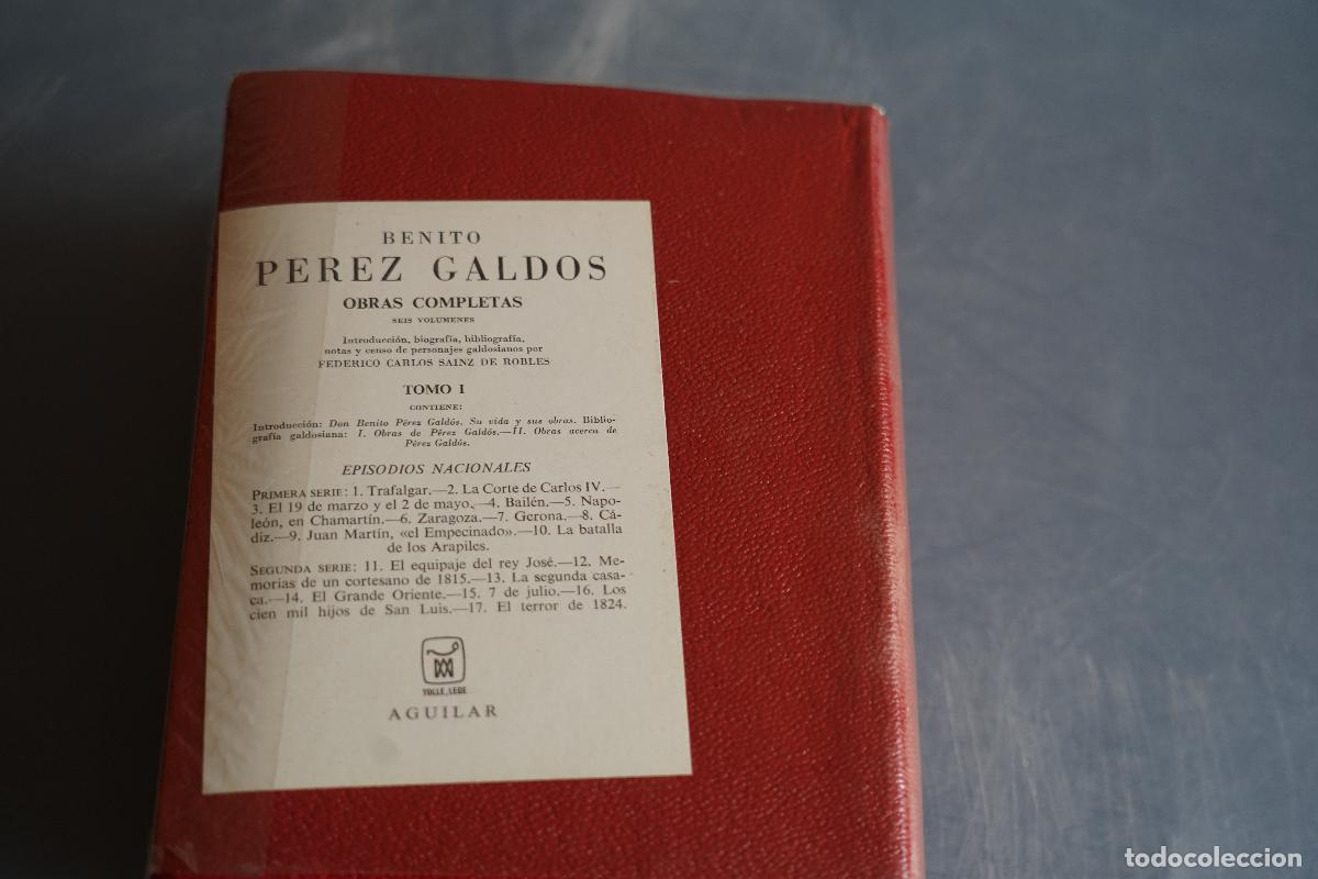 Libros: LIBRO EPISODIOS NACIONALES TOMO 1 - Foto 1