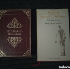 Libros: MEMORIA DE MIS PUTAS TRISTES + BUG JARGAL
