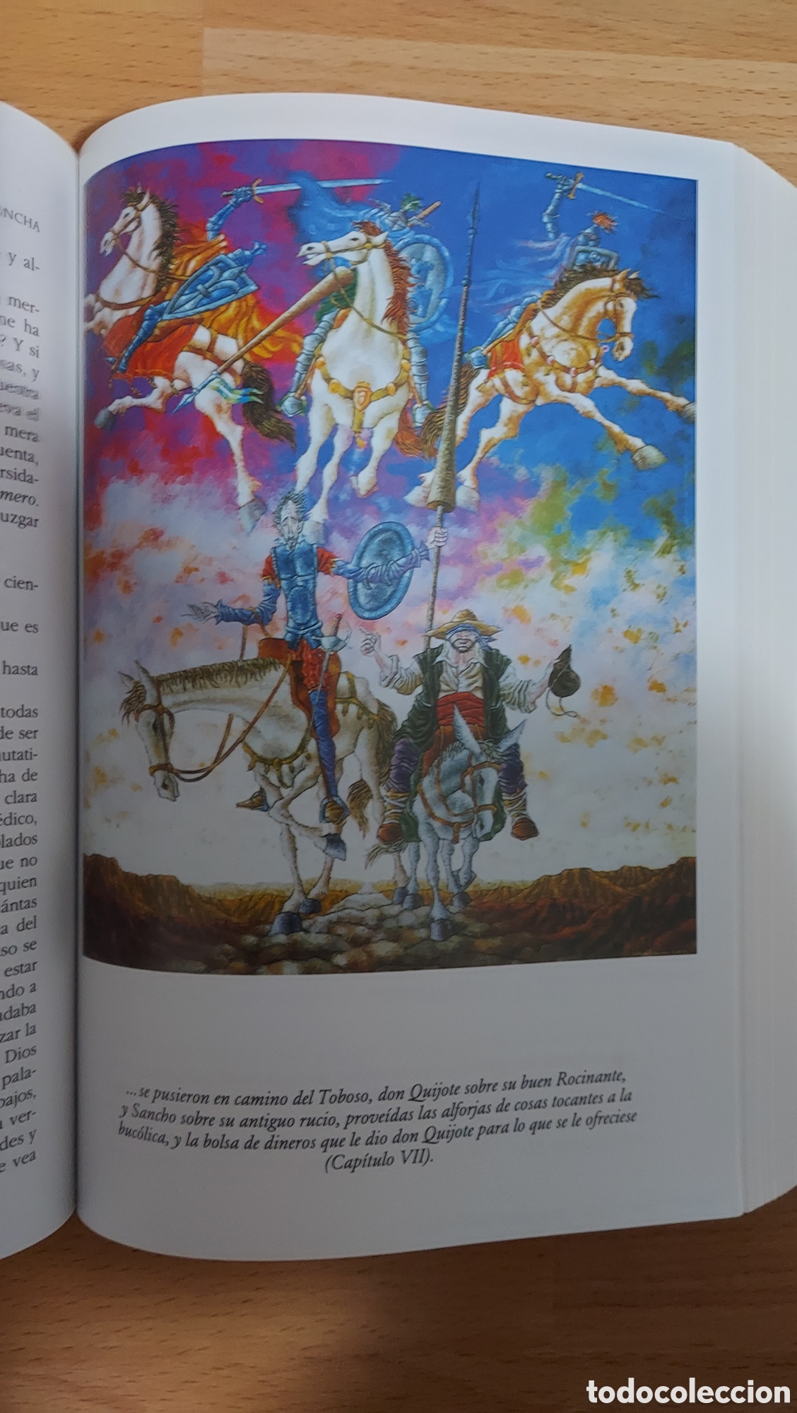 Libros: Don Quijote de la Mancha ilustrado - Foto 3