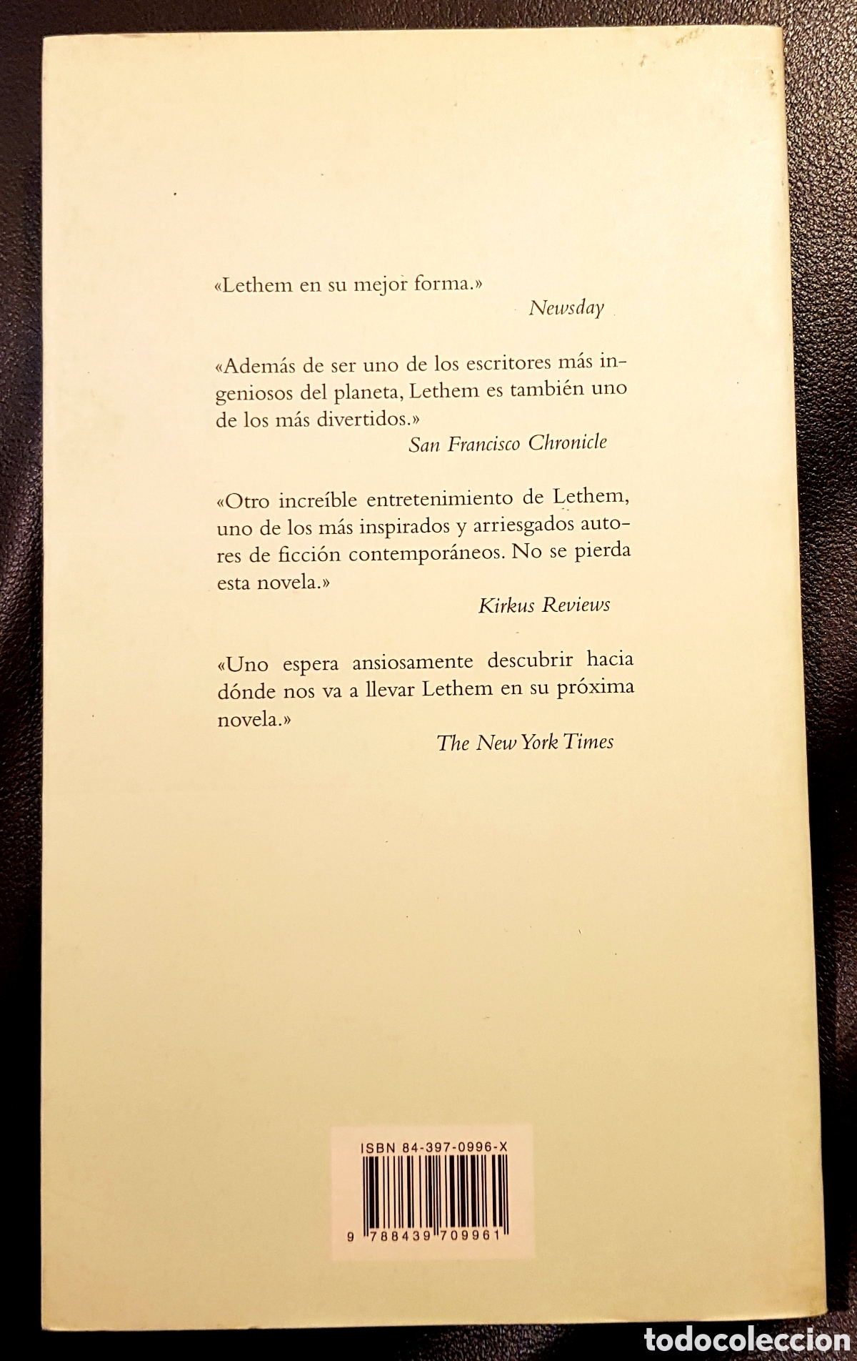 Libros: CUANDO ALICE SE SUBIO A LA MESA JONATHAN LETHEM - Foto 2