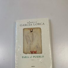 Libros: NUEVO PARA EL PUEBLO - PROSA - FEDERICO GARCÍA LORCA COLECCIÓN