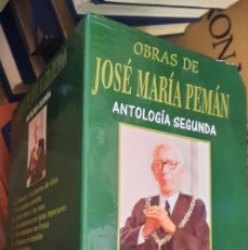 Libros: OBRAS DE JOSE MARÍA PEMÁN, ANTOLOGÍA 2, ED. EDIBESA, 1998. CAJA 10 VOLÚMENES