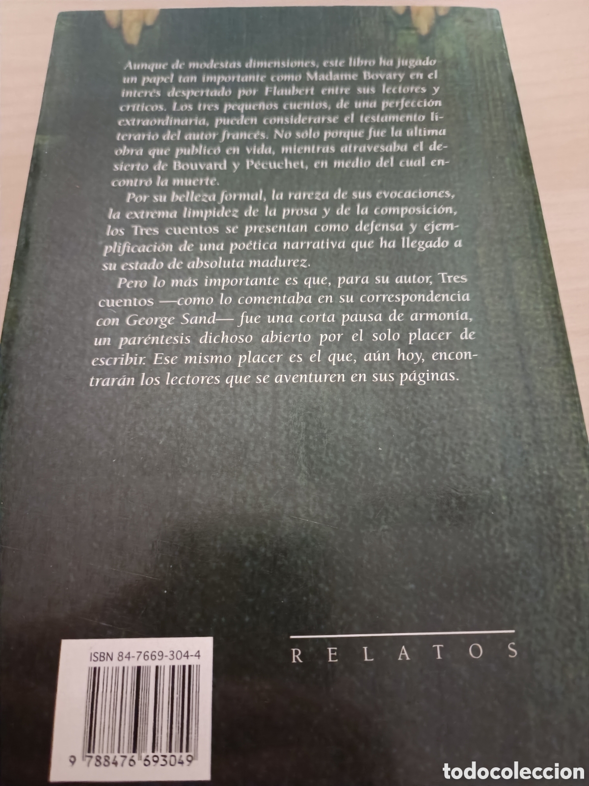Libros: Tres cuentos (G. Flaubert) - Foto 2
