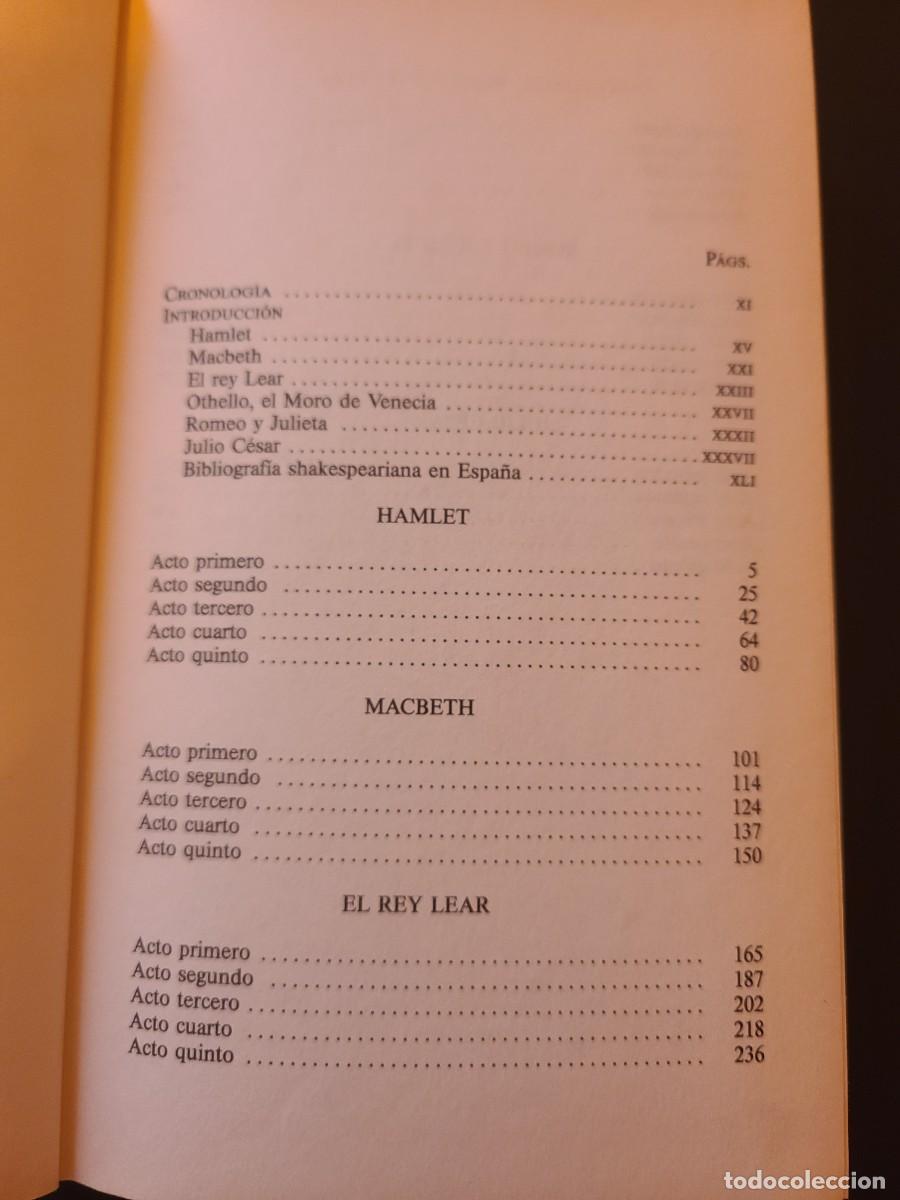 Libros: Tragedias. William Shakespeare - Foto 2