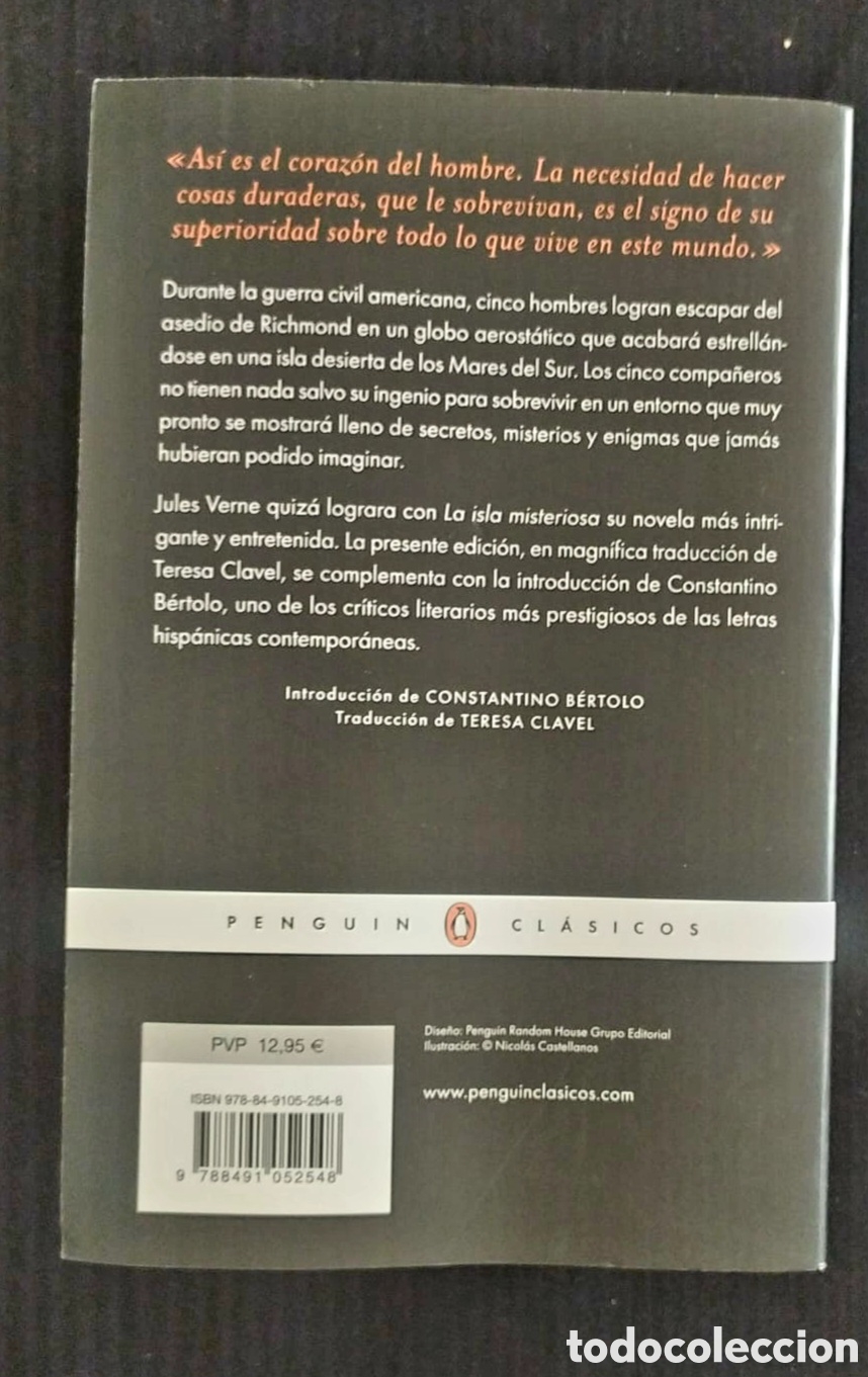 Libros: JULIO VERNE. LA ISLA MISTERIOSA - Foto 2