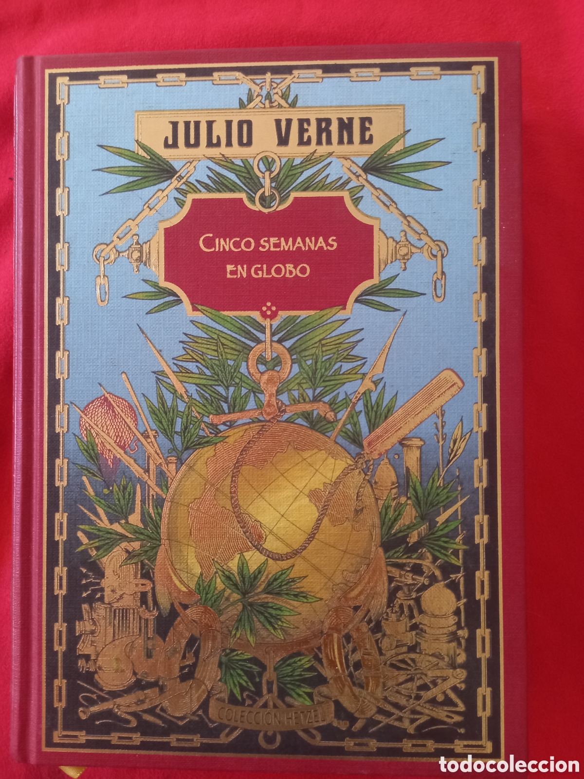 Libros: Cinco semanas en globo. Julio Verne. - Foto 1