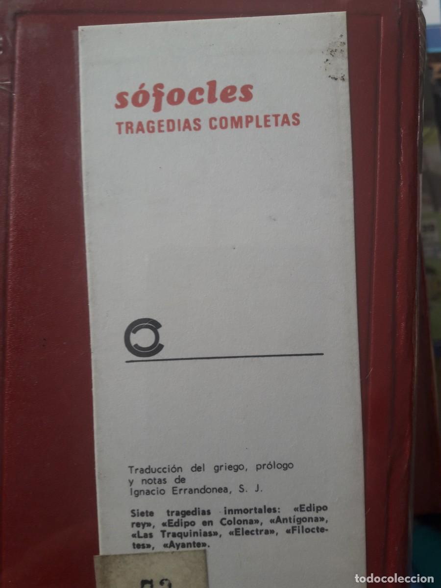 Libros: tragedias completas S&oacute;focles -PRECINTADO- - Foto 1