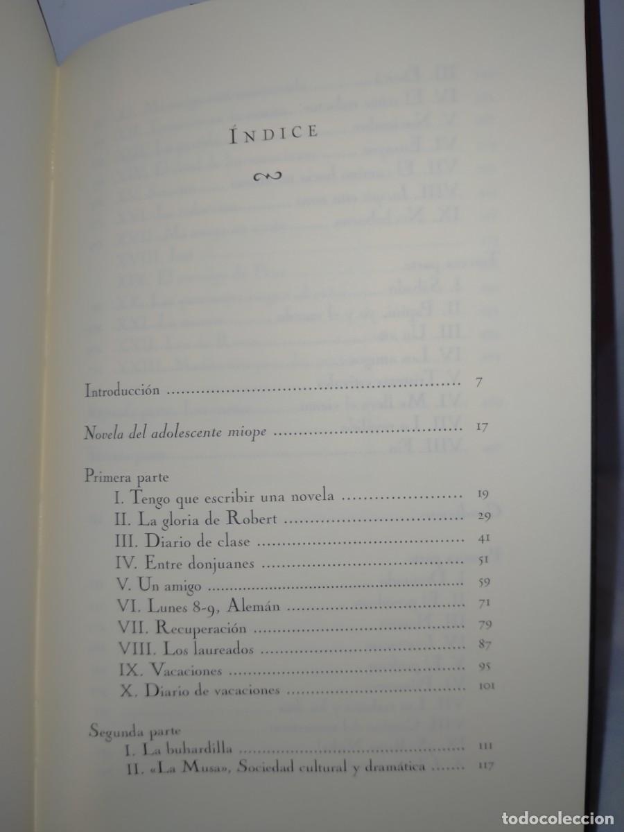 Libros: MIRCEA ELIADE. LA NOVELA DEL ADOLESCENTE MIOPE .IMPEDIMENTA - Foto 2