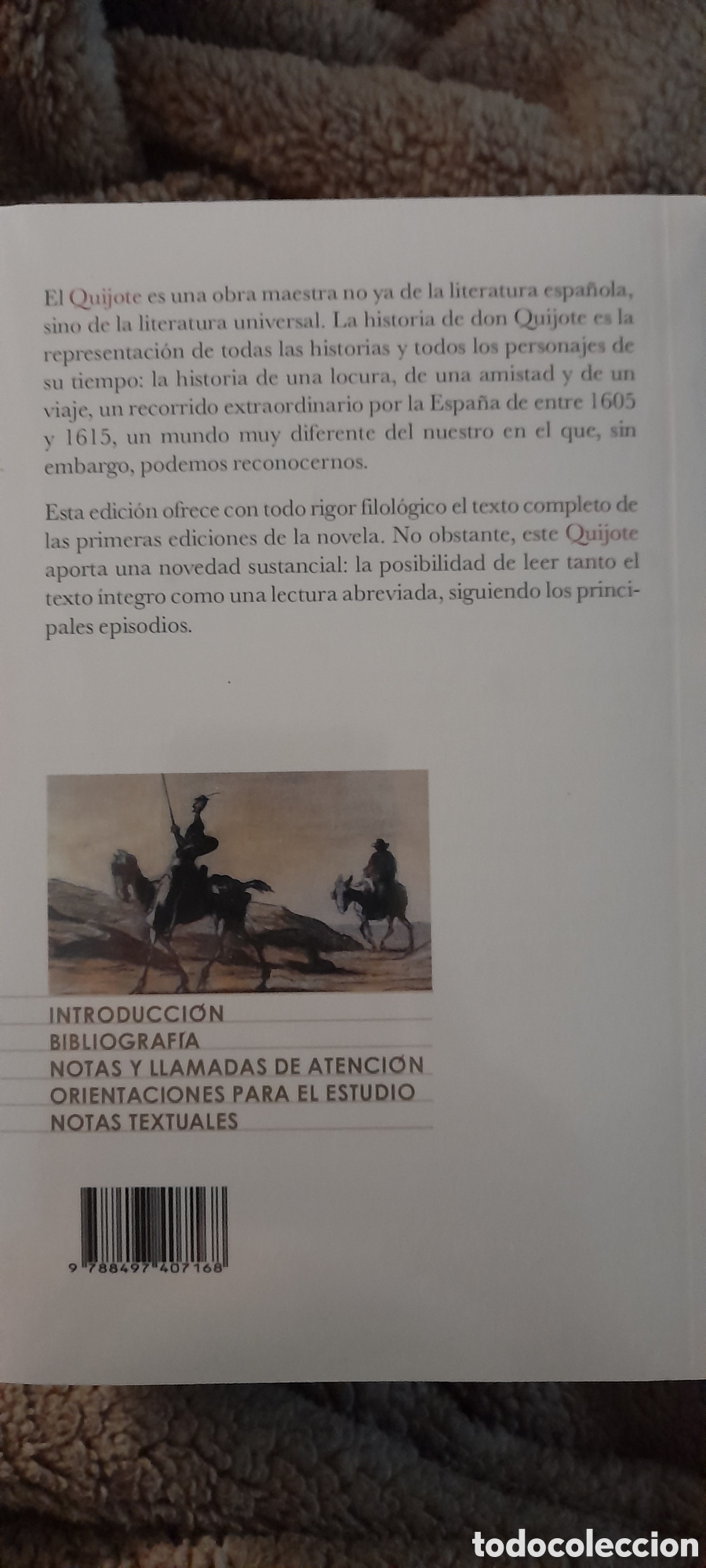 Libros: Don Quijote de la Mancha. Cervantes. Dos tomos - Foto 3
