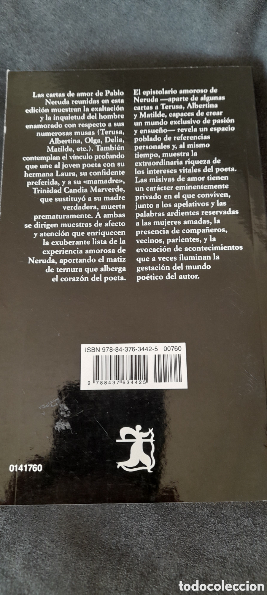 Libros: Cartas de amor. Pablo Neruda - Foto 2