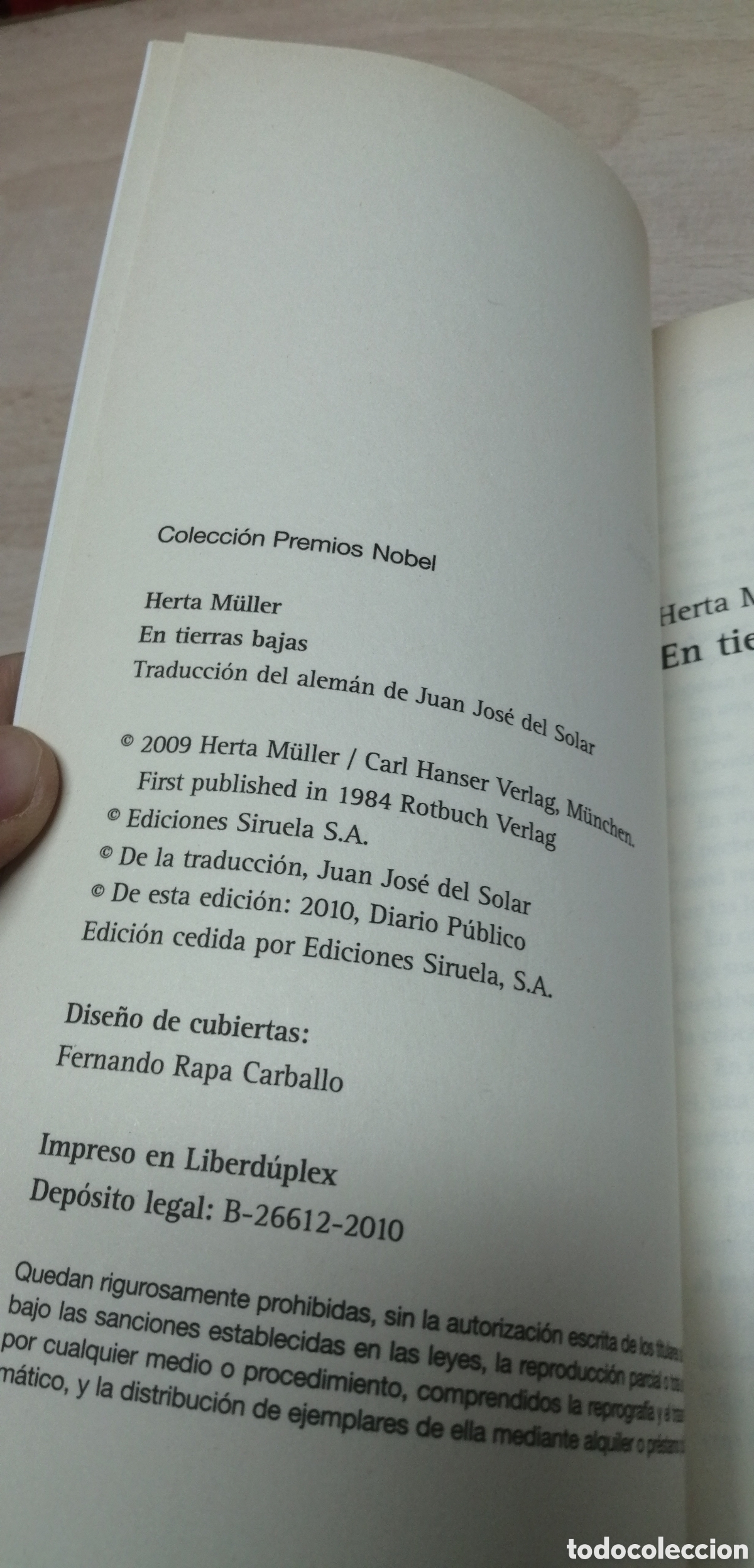Libros: En tierras bajas Herta Muller - Foto 5