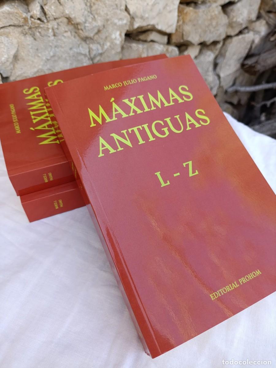 Libros: M&aacute;ximas Antiguas L-Z - Foto 1