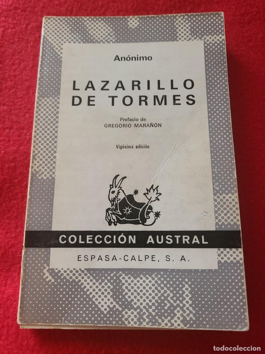 Libros: Lazarillo de Tormes. An&oacute;nimo. Prefacio de Gregorio Mara&ntilde;&oacute;n - Foto 1