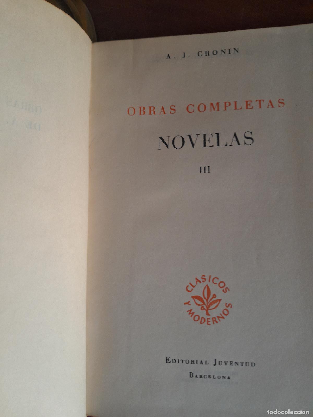 Libros: Obras completas de Novelas de A.J.Cronin - Foto 7