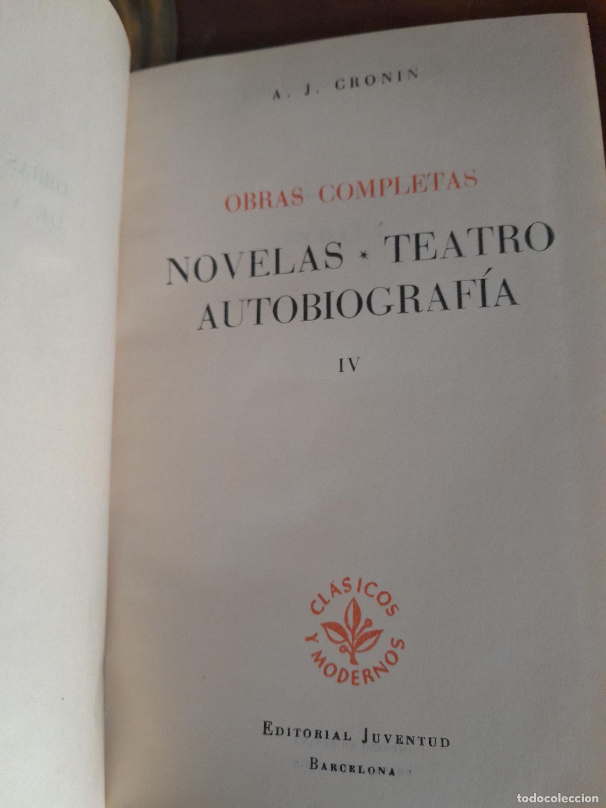 Libros: Obras completas de Novelas de A.J.Cronin - Foto 8