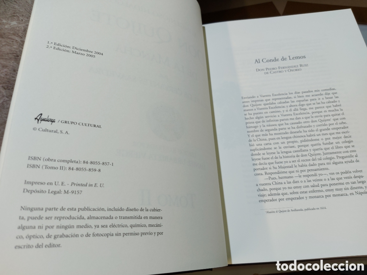 Libros: Don Quijote de la Mancha - Foto 7