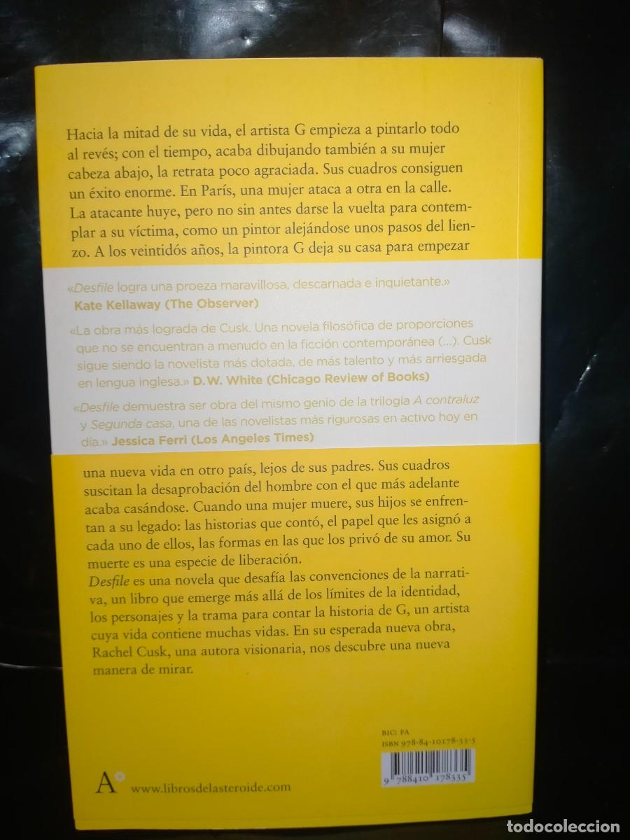Libros: RACHEL CUSK. DESFILE . LIBROS DEL ASTEROIDE - Foto 2