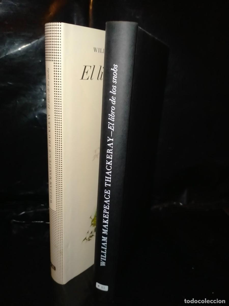 Libros: WILLIAM MAKEPEACE THACKERAY. EL LIBRO DE LOS SNOBS .BLACKLIST - Foto 6